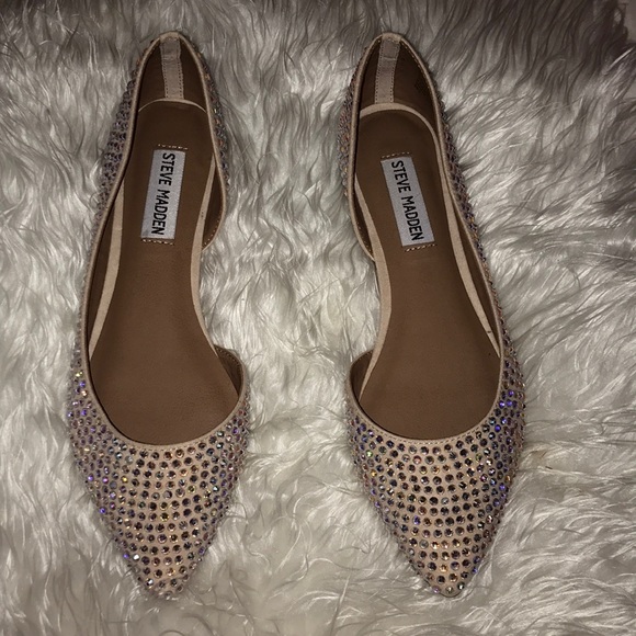 steve madden bling flats